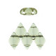 Matubo GemDuo Beads 8x5mm Black Diamond